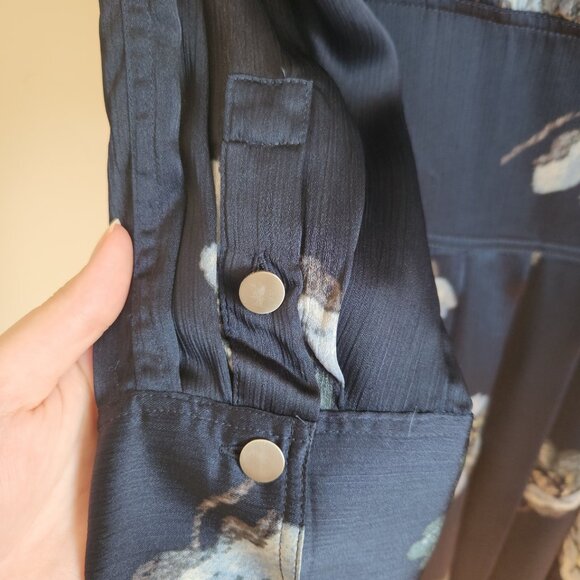 Club Monaco Navy Blue Long Sleeve Dress - Worn Once - Picture 9 of 9